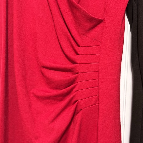 Lauren Ralph Lauren, 2 identical style dresses size S. One deep red, one brown - Picture 4 of 8